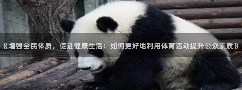 三亿体育：《增强全民体质，促进健康生活：如何更好地利用体育运动提升公众素质》